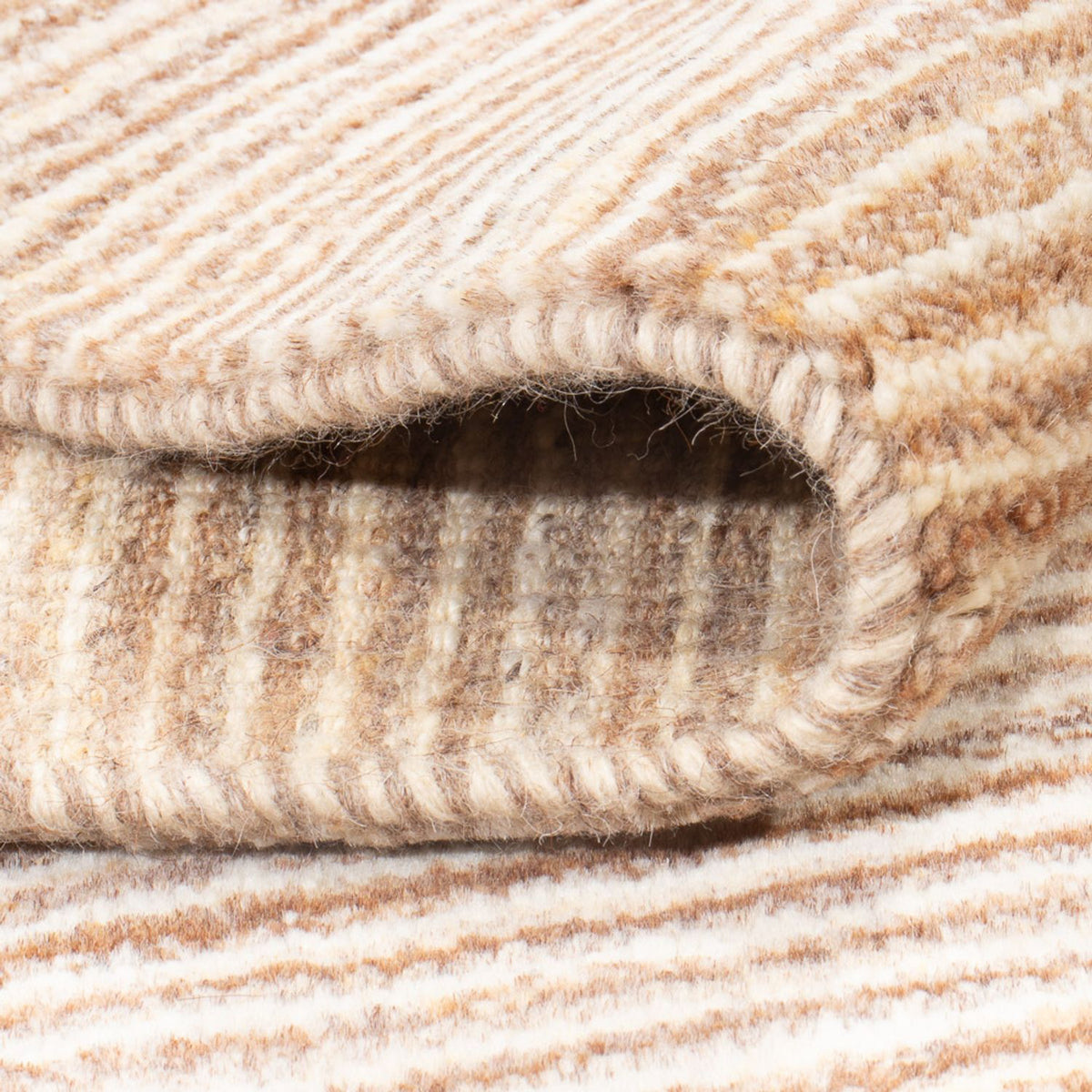 Tapis Gabbeh - Persan - 159 x 98 cm - beige foncé