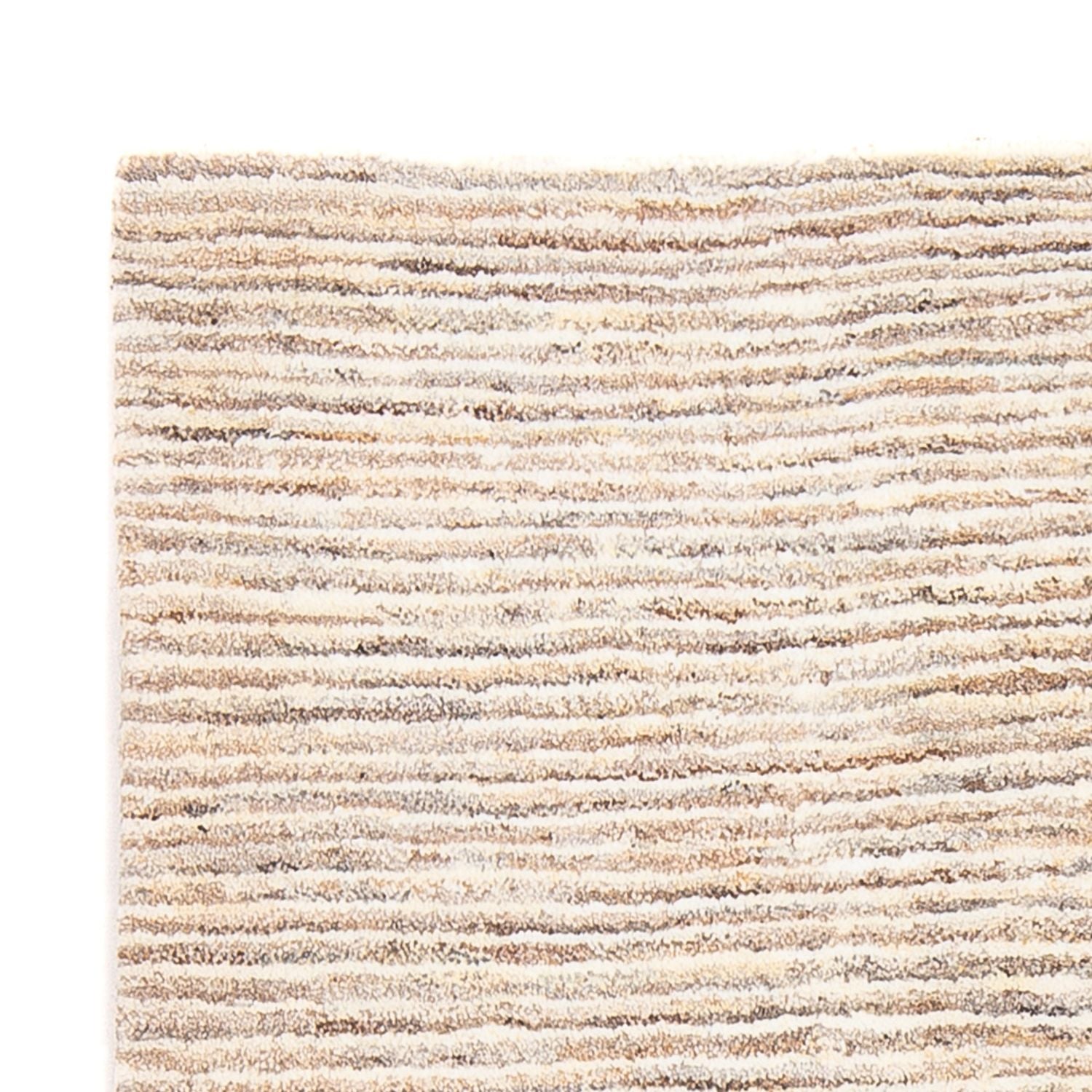 Tapis Gabbeh - Persan - 145 x 110 cm - beige foncé