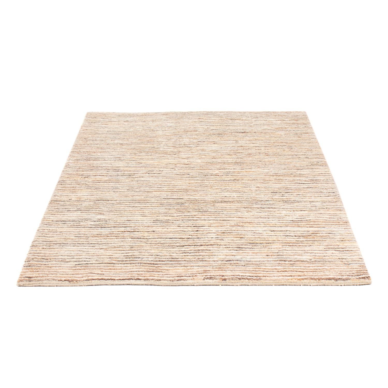 Tapis Gabbeh - Persan - 145 x 110 cm - beige foncé