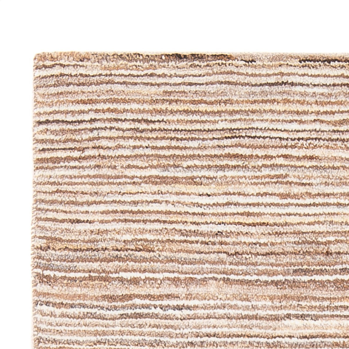 Tapis Gabbeh - Persan - 145 x 96 cm - beige foncé