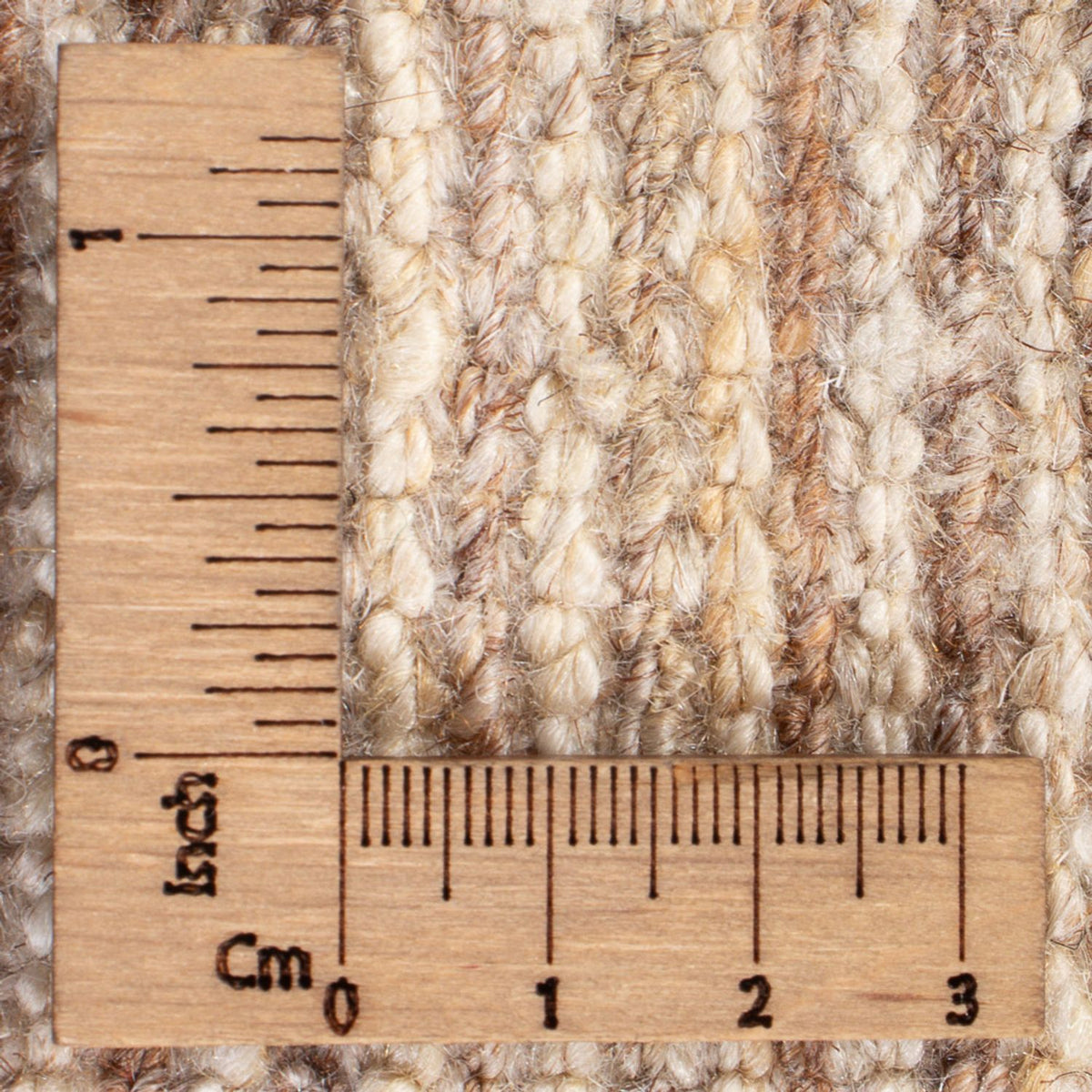 Tapis Gabbeh - Persan - 146 x 94 cm - beige foncé