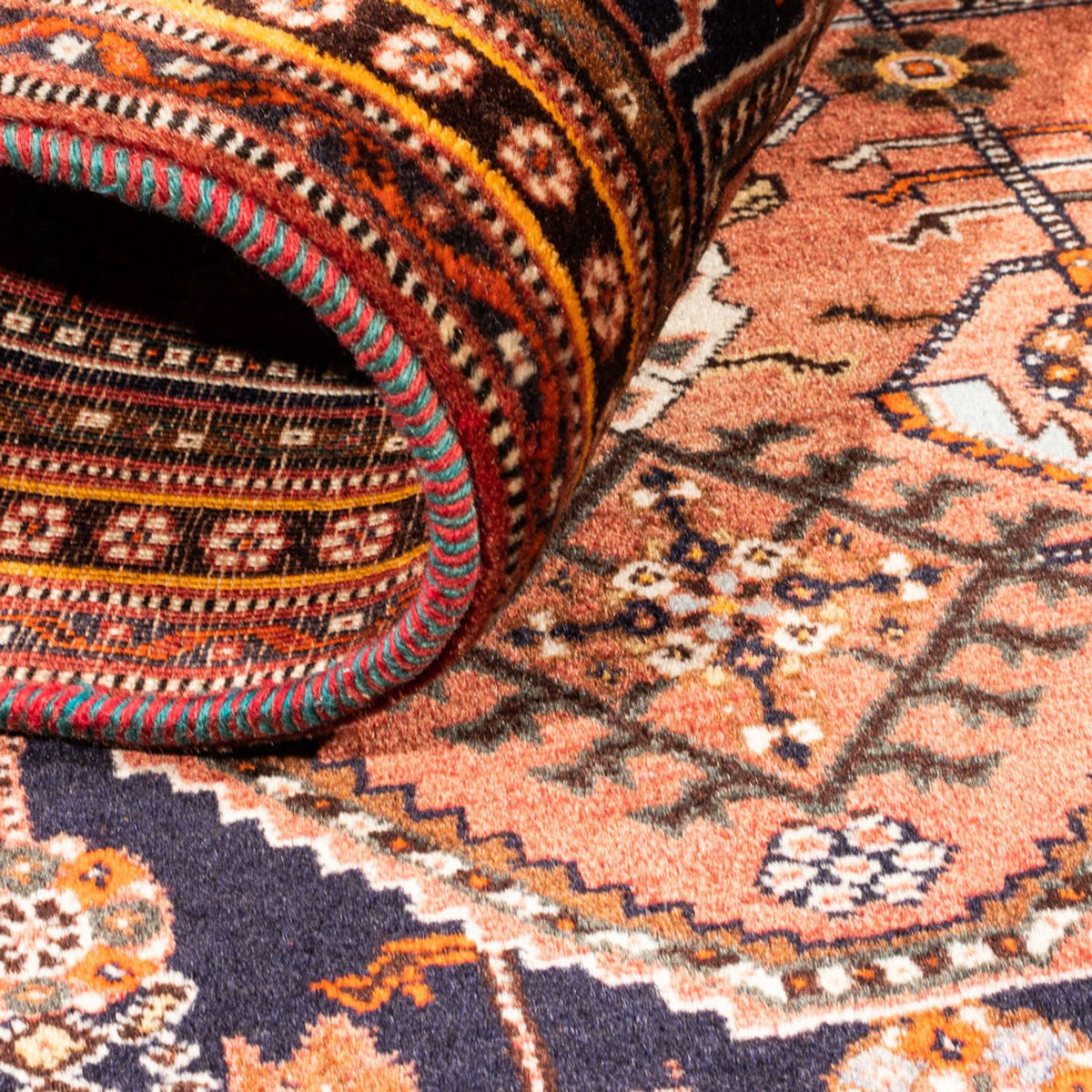 Tapis persan - Nomadic - 148 x 105 cm - rouge