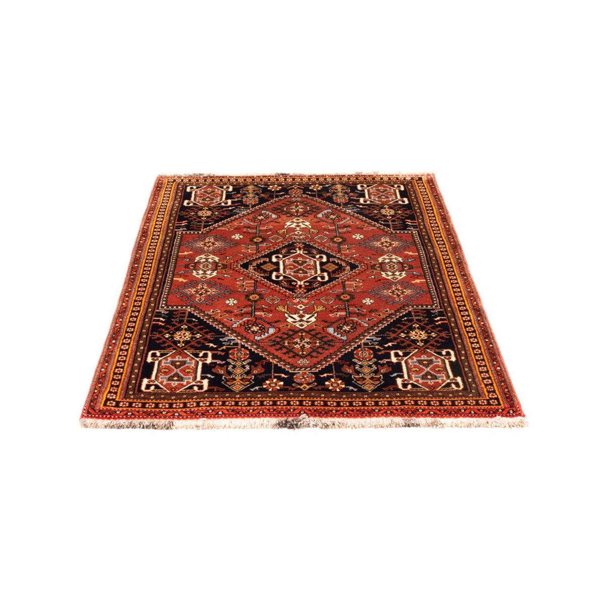 Tapis persan - Nomadic - 148 x 105 cm - rouge