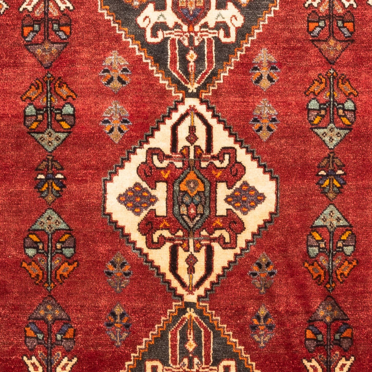 Tapis persan - Nomadic - 172 x 117 cm - rouge