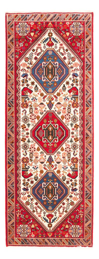 Tapis de couloir Tapis persan - Nomadic - 208 x 80 cm - crème