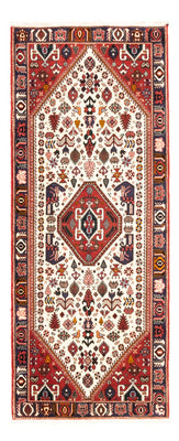 Tapis de couloir Tapis persan - Nomadic - 200 x 80 cm - crème
