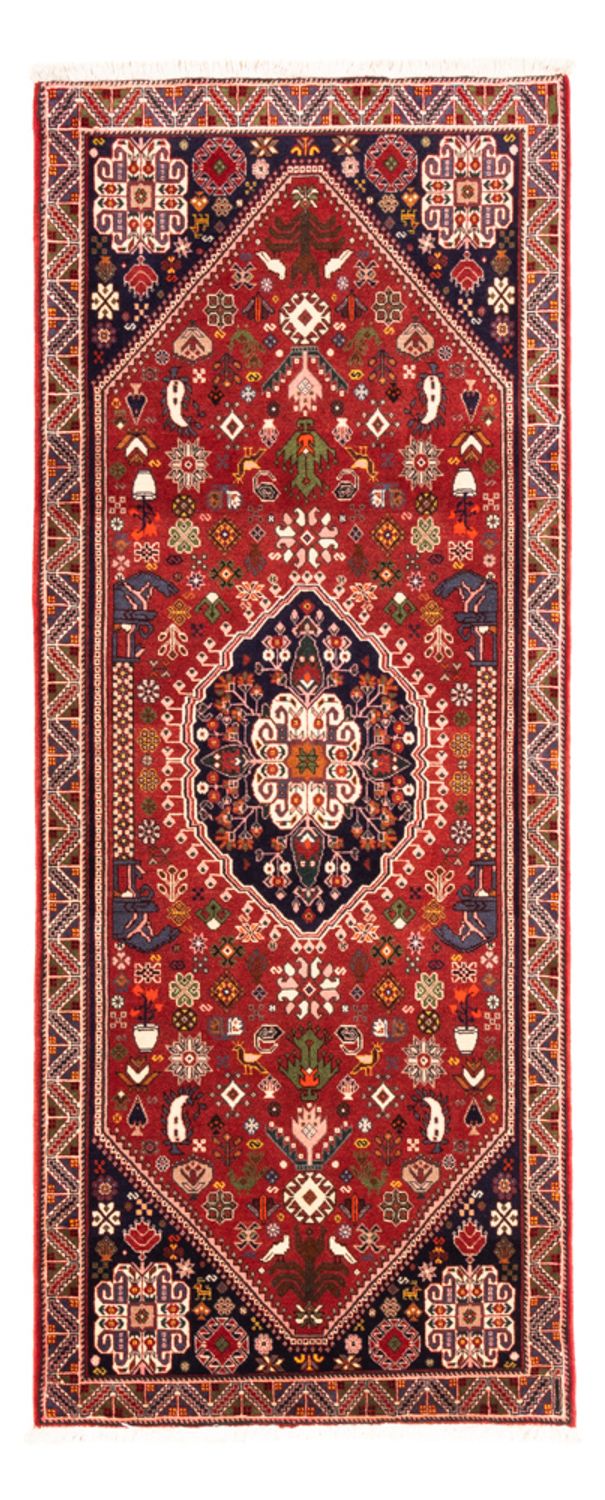 Tapis de couloir Tapis persan - Nomadic - 200 x 83 cm - rouge