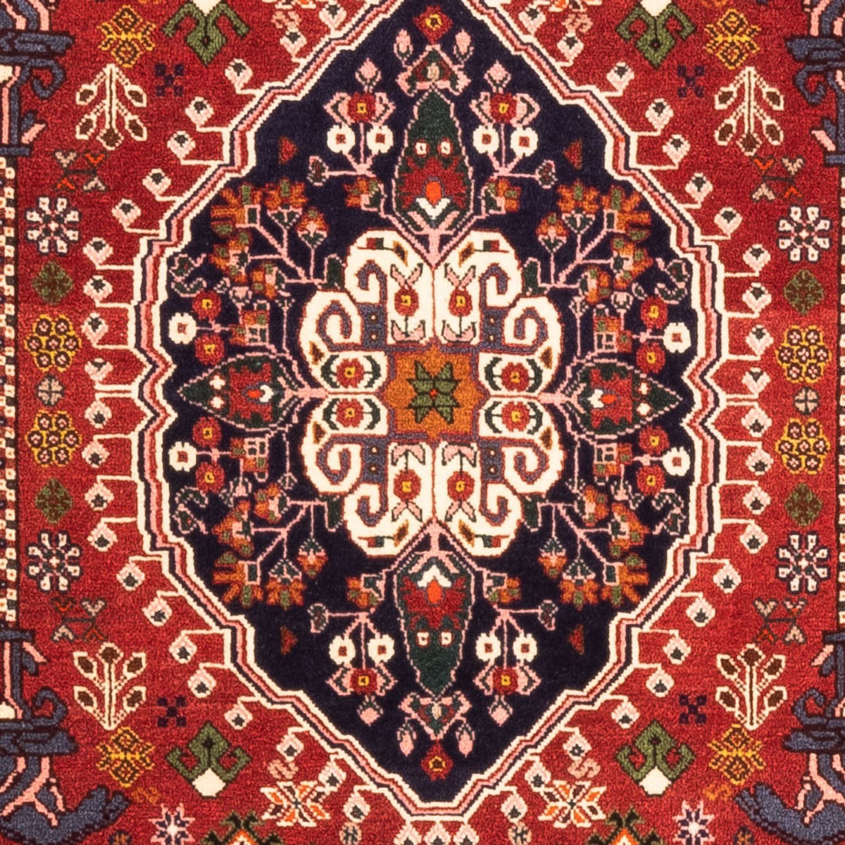 Tapis de couloir Tapis persan - Nomadic - 200 x 83 cm - rouge