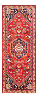 Tapis de couloir Tapis persan - Nomadic - 200 x 82 cm - rouge