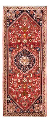 Tapis de couloir Tapis persan - Nomadic - 200 x 80 cm - rouge