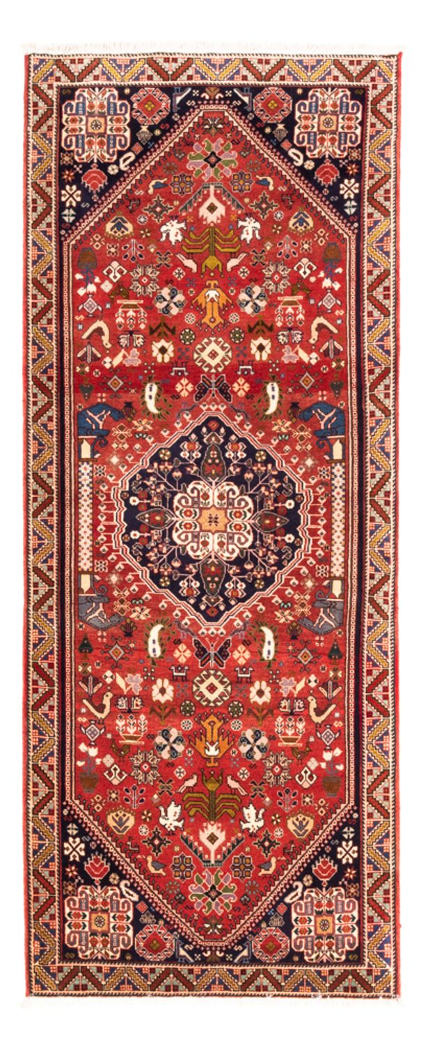 Tapis de couloir Tapis persan - Nomadic - 200 x 80 cm - rouge