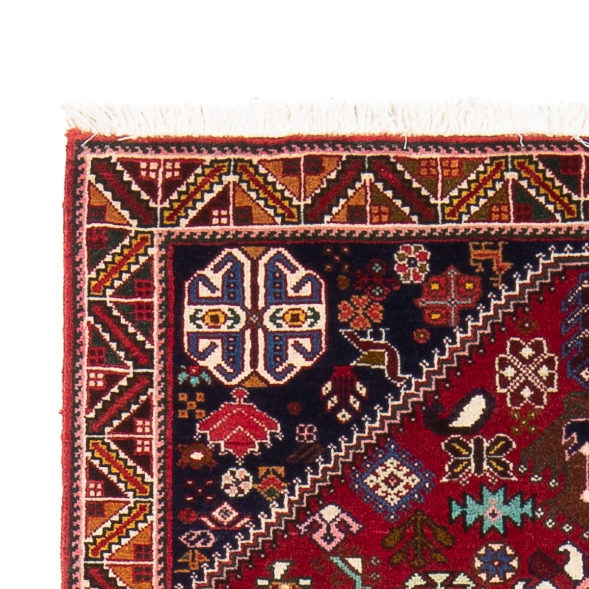 Tapis persan - Nomadic - 150 x 75 cm - rouge