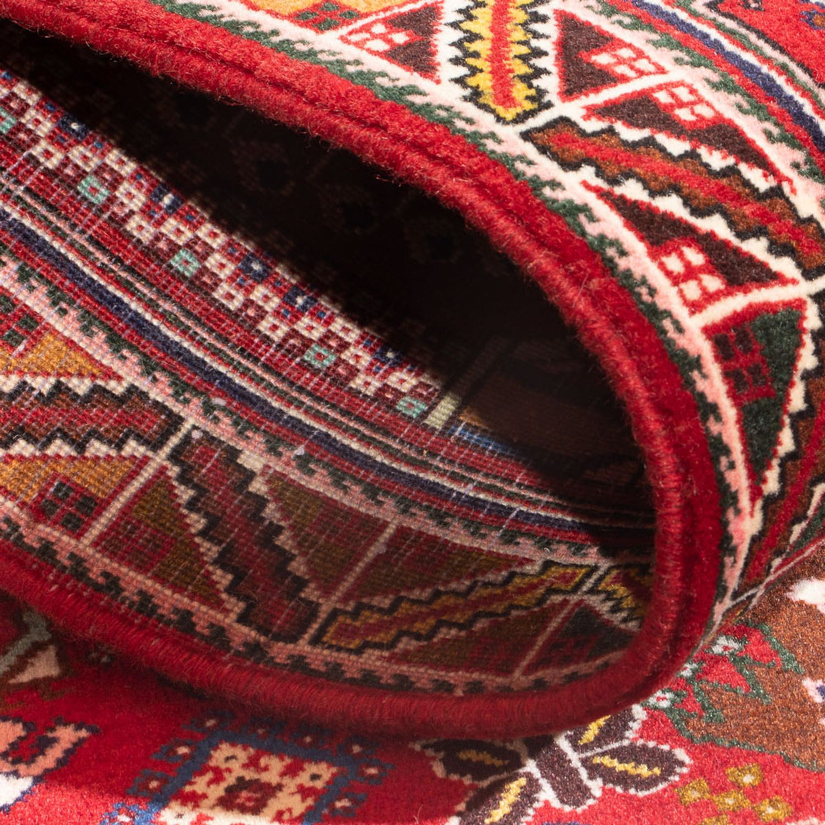 Tapis persan - Nomadic - 150 x 75 cm - rouge