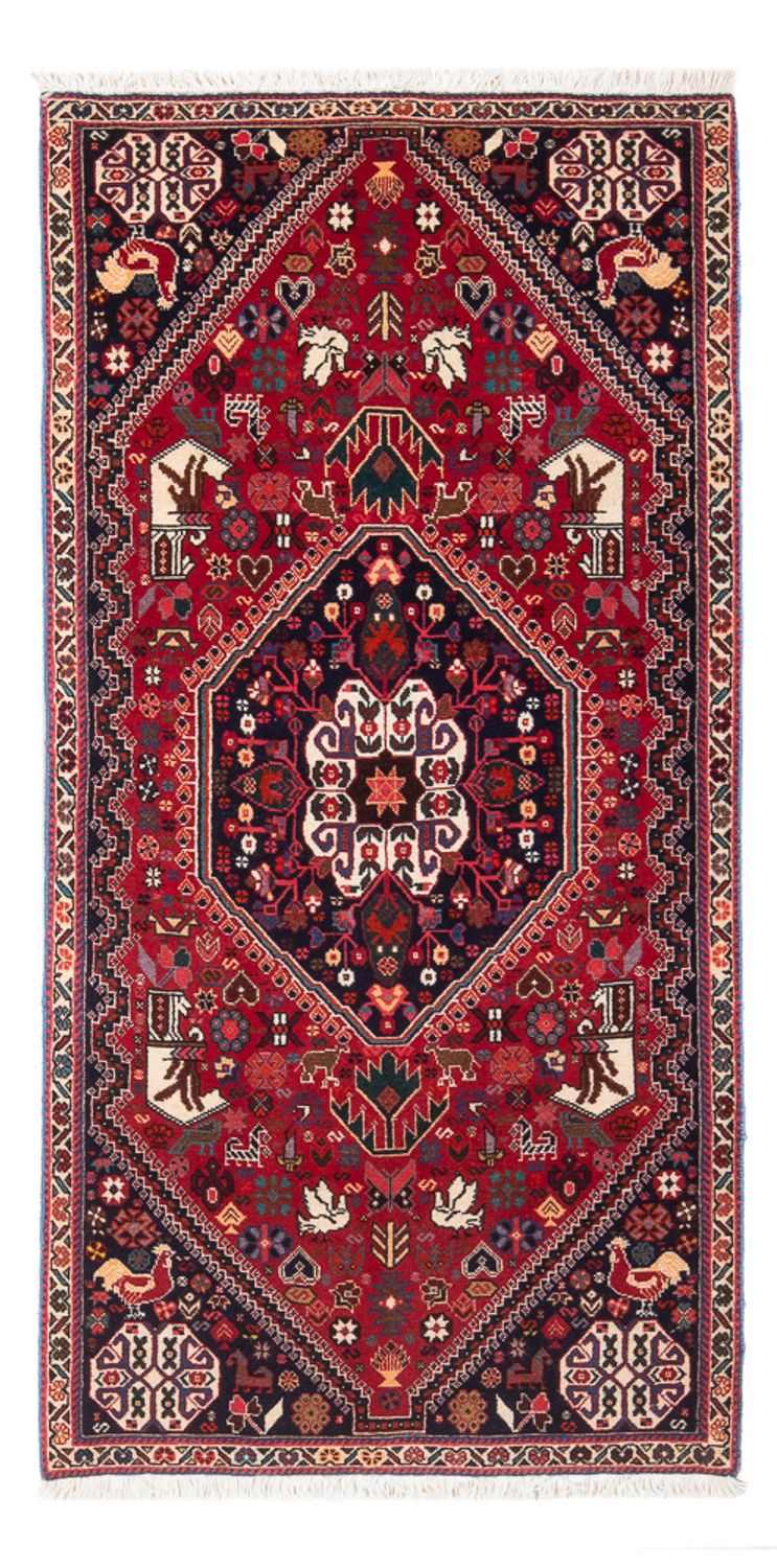 Tapis de couloir Tapis persan - Nomadic - 164 x 73 cm - rouge
