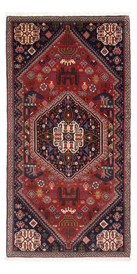 Tapis de couloir Tapis persan - Nomadic - 154 x 72 cm - rouge