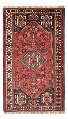 Tapis persan - Nomadic - 150 x 80 cm - rouge