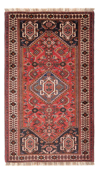 Tapis persan - Nomadic - 150 x 80 cm - rouge