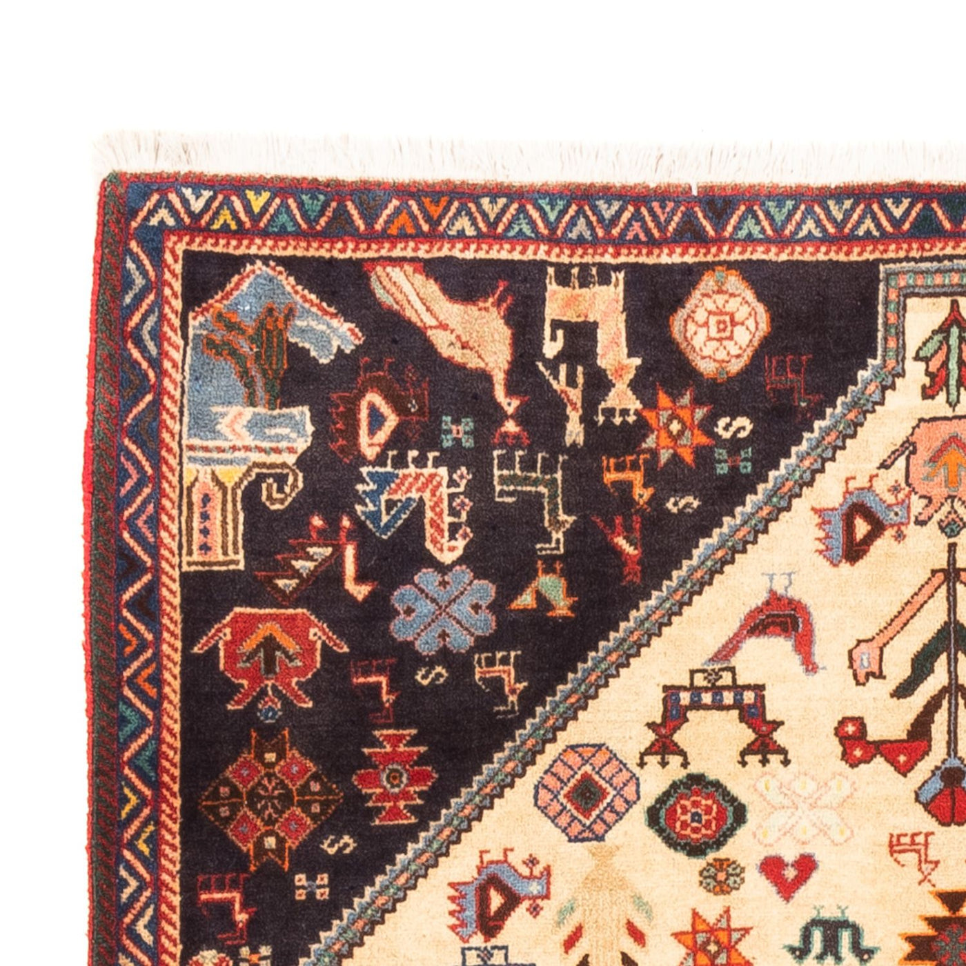 Kashkuli Tapis 153x107cm - Tapis persan