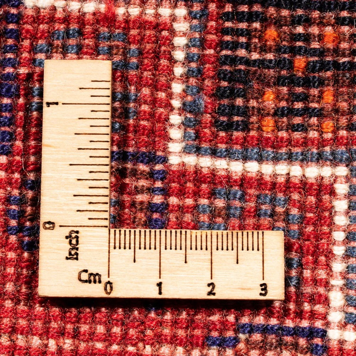 Tapis Gabbeh - Persan Kashkuli - 158 x 112 cm - rouge