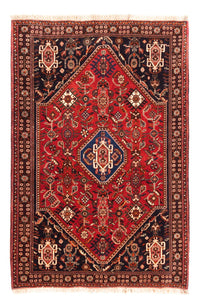 Tapis persan - Nomadic - 158 x 110 cm - rouge