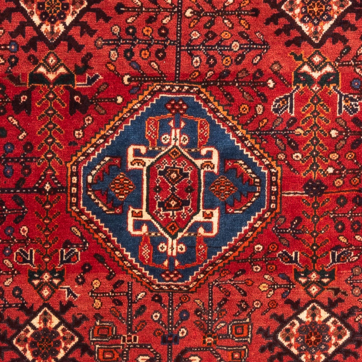 Tapis persan - Nomadic - 157 x 117 cm - rouge