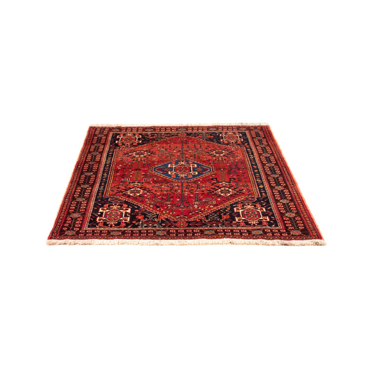 Tapis persan - Nomadic - 157 x 117 cm - rouge