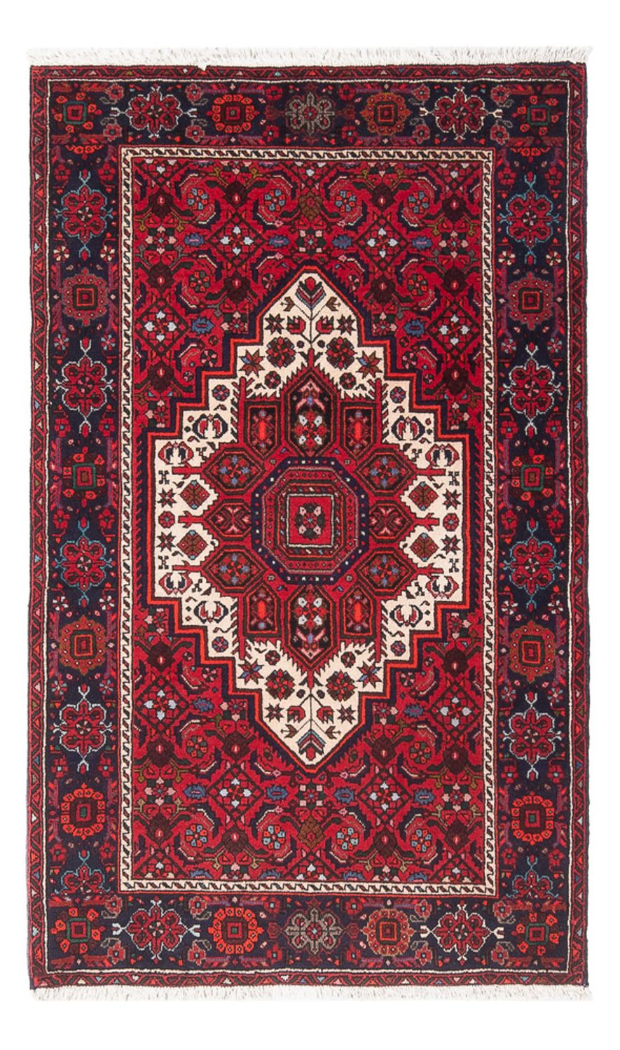 Tapis persan - Nomadic - 127 x 82 cm - rouge
