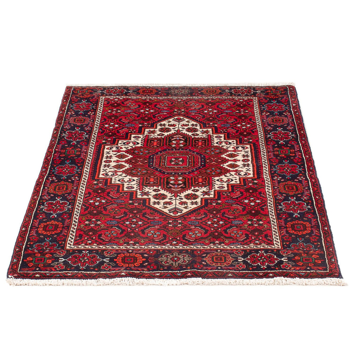 Tapis persan - Nomadic - 127 x 82 cm - rouge