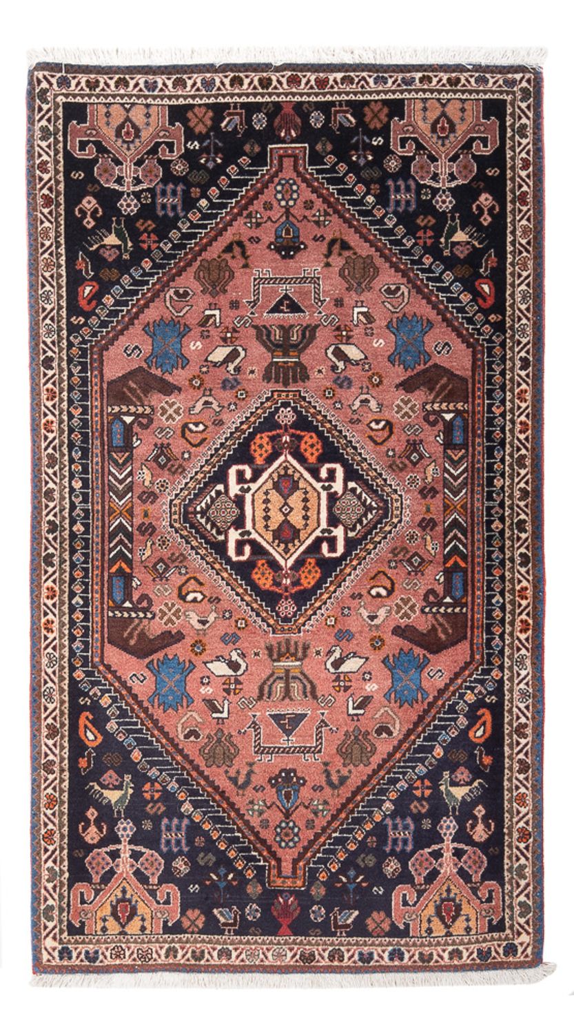Tapis persan - Nomadic - 150 x 83 cm - rouge