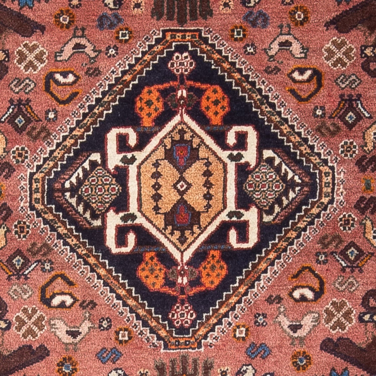 Tapis persan - Nomadic - 150 x 83 cm - rouge