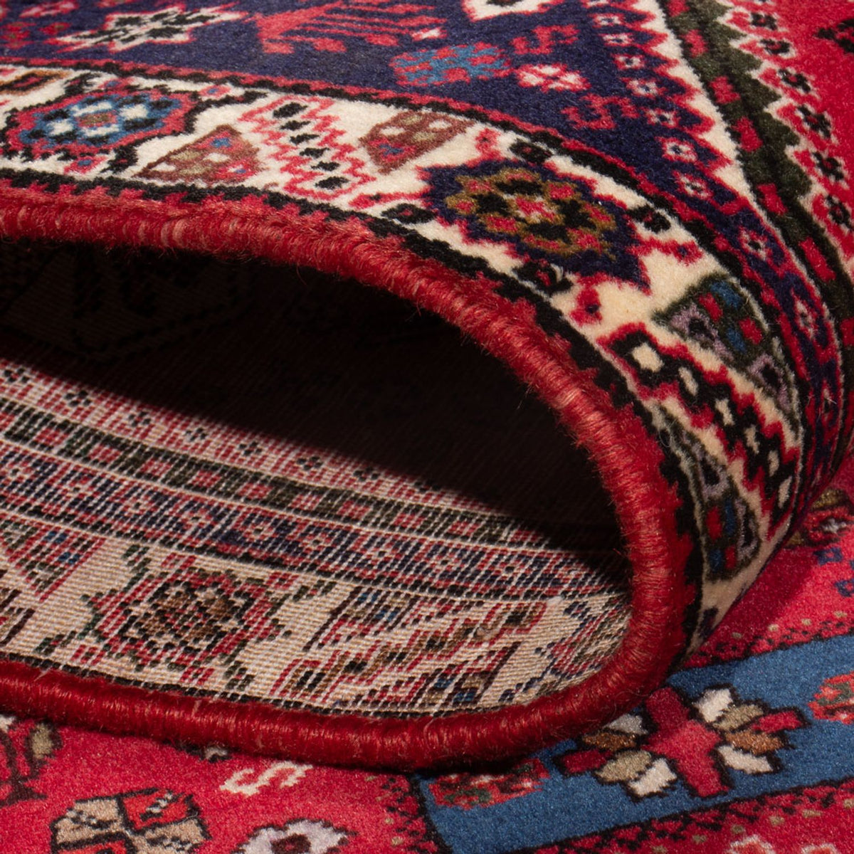 Tapis persan - Nomadic - 158 x 78 cm - rouge