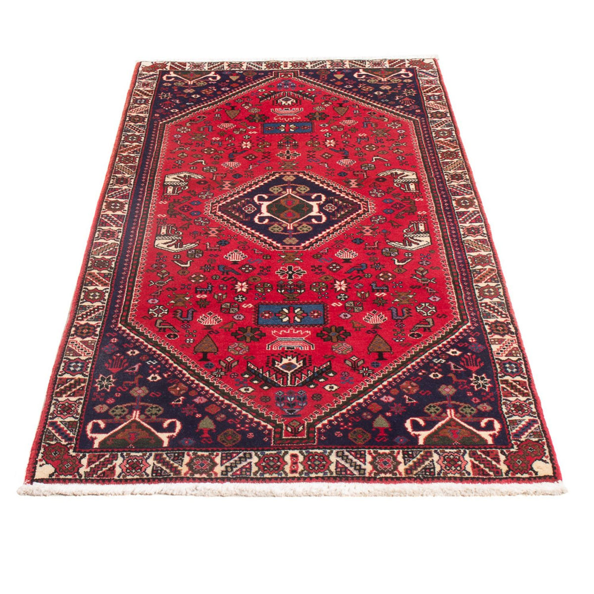 Tapis persan - Nomadic - 158 x 78 cm - rouge