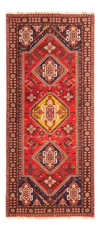 Tapis de couloir Tapis persan - Nomadic - 182 x 80 cm - rouge