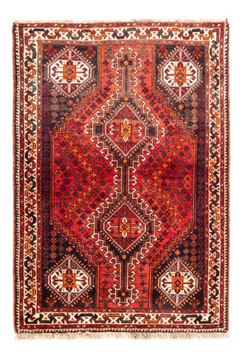 Tapis persan - Nomadic - 156 x 113 cm - rouge