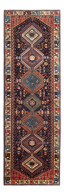 Tapis de couloir Tapis persan - Nomadic - 228 x 77 cm - beige foncé