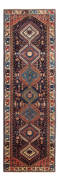 Tapis de couloir Tapis persan - Nomadic - 228 x 77 cm - beige foncé