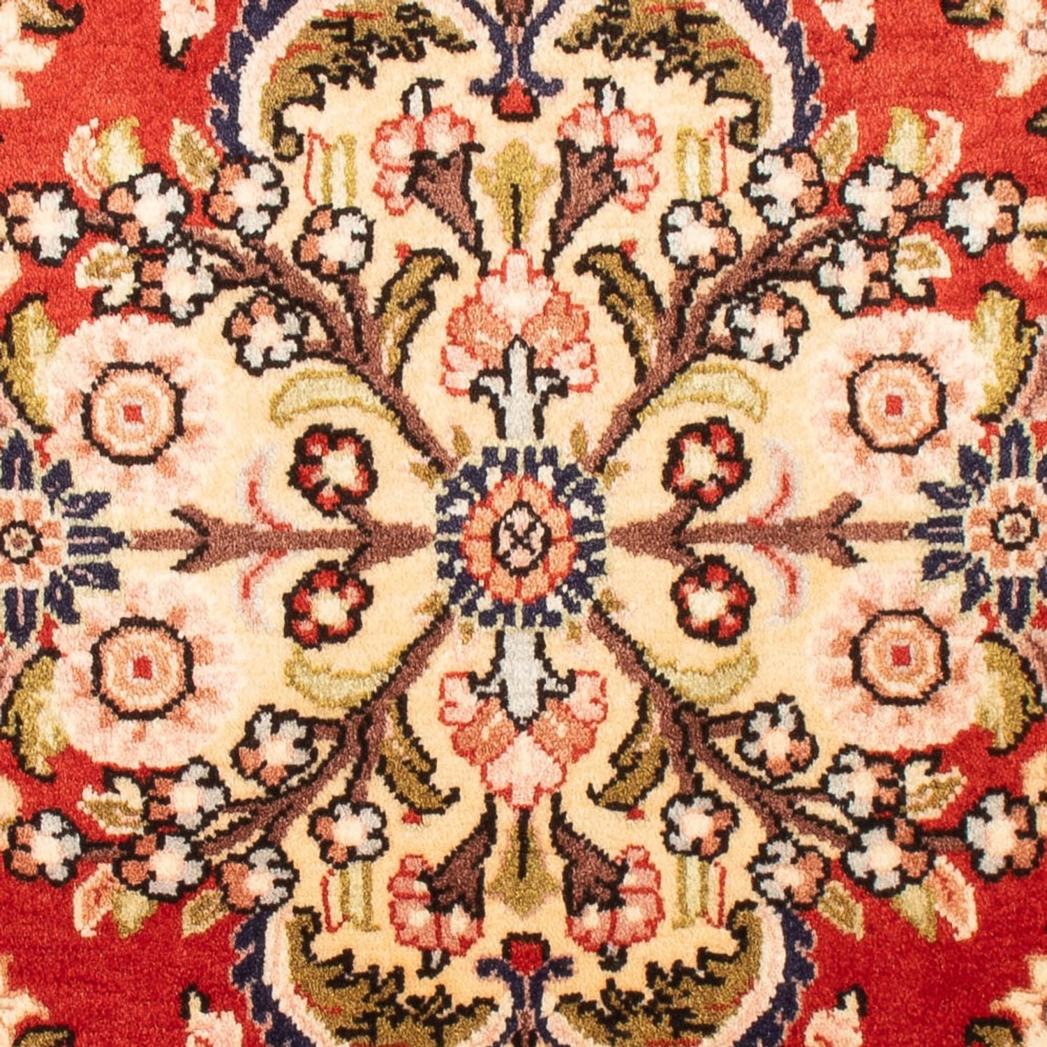 Tapis persan - Ghom - 98 x 68 cm - rouge
