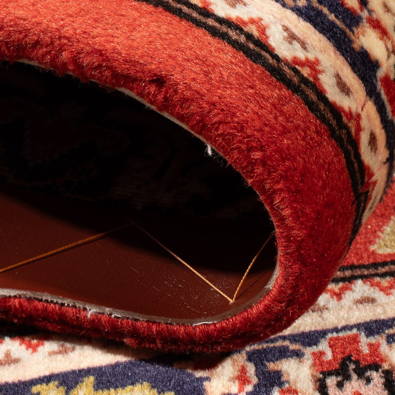 Tapis persan - Ghom - 98 x 68 cm - rouge
