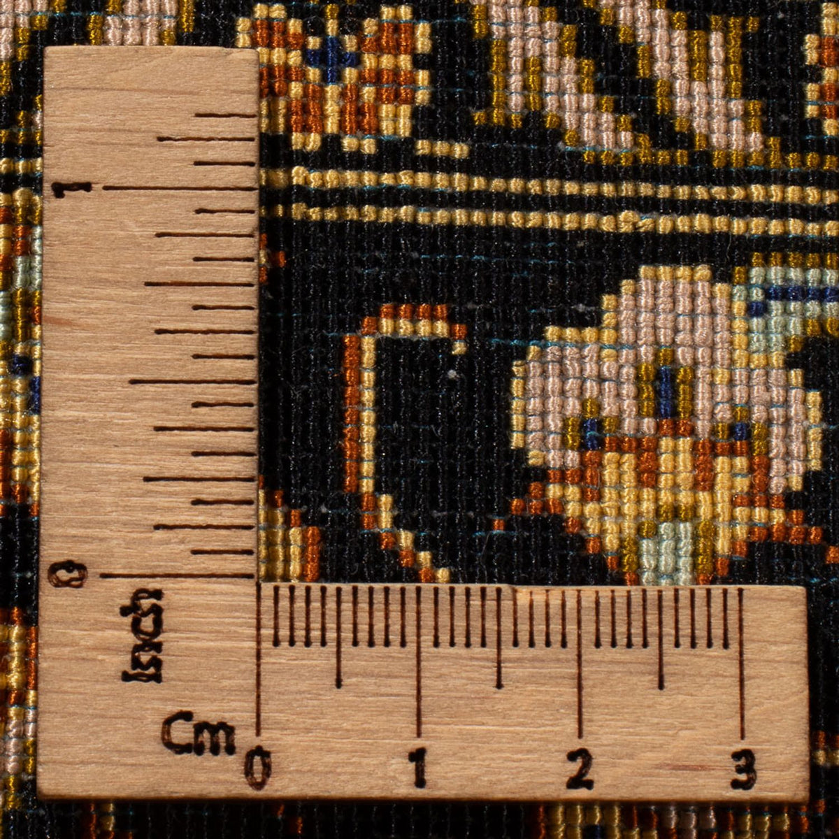 Tapis en soie - Ghom soie - Premium - 353 x 242 cm - noir