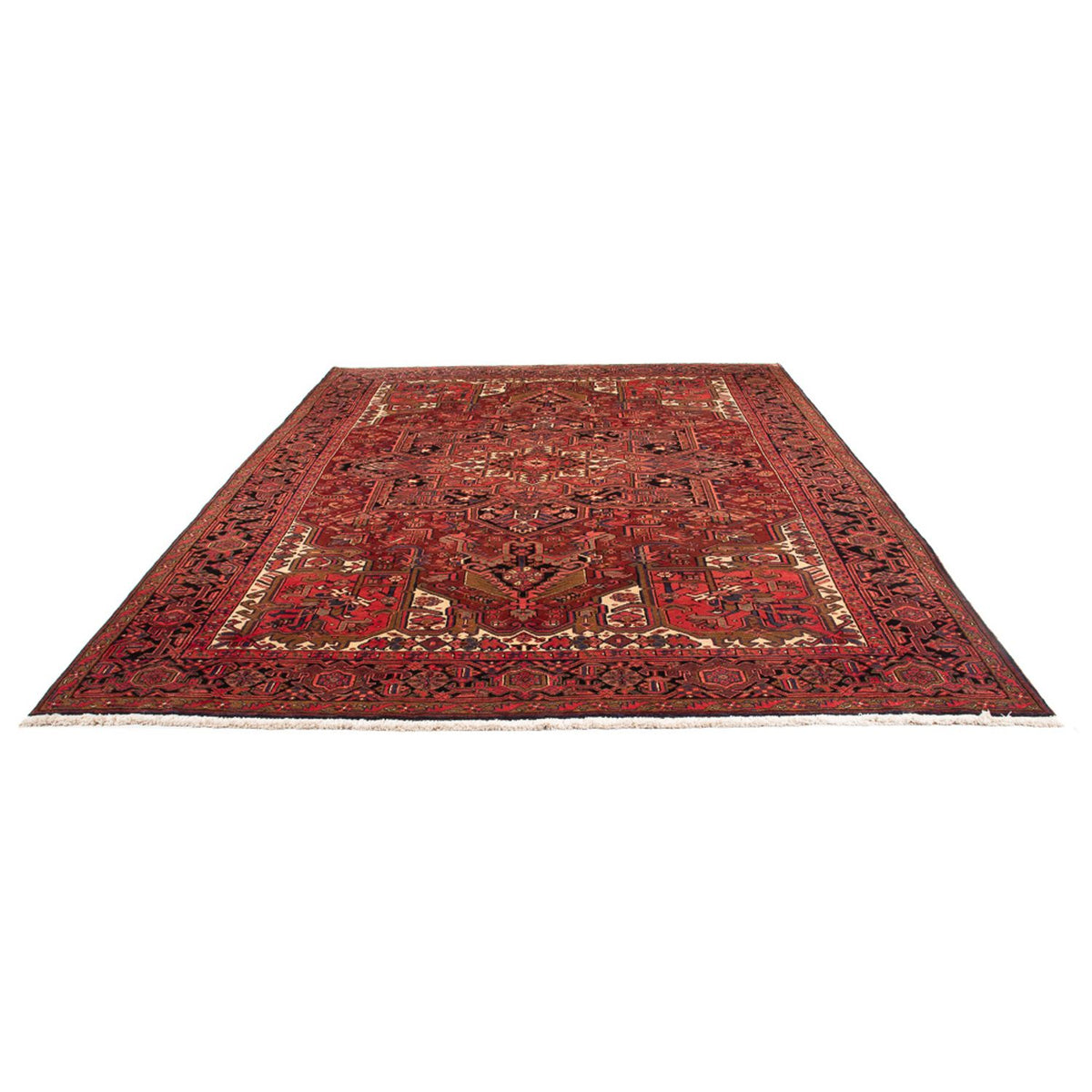 Tapis persan - Nomadic - 336 x 255 cm - rouge