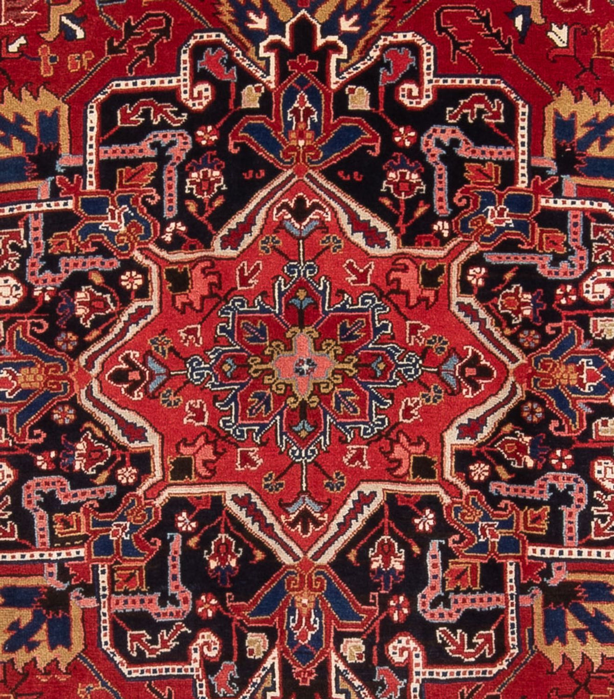 Tapis persan - Nomadic - 335 x 250 cm - rouge