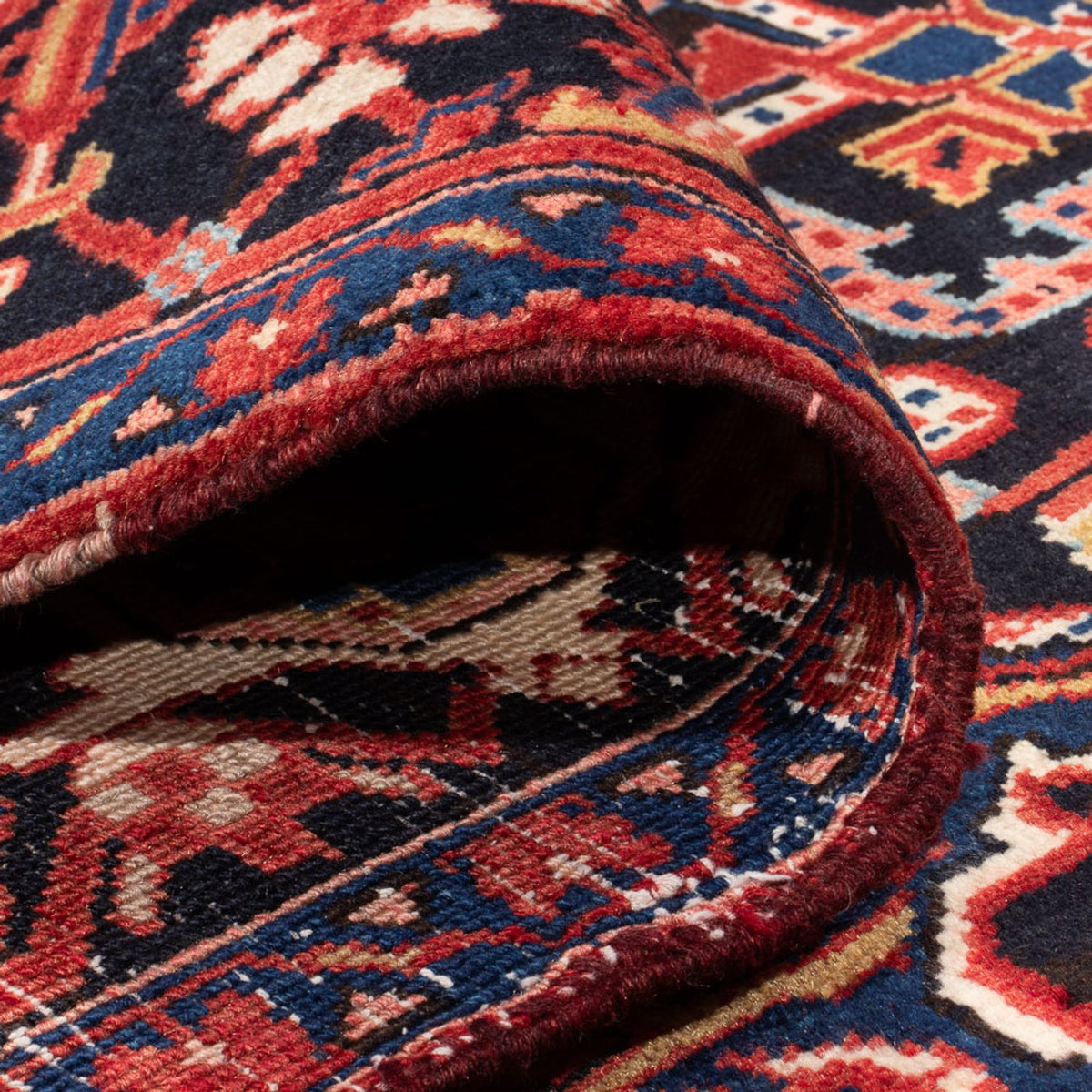 Tapis persan - Nomadic - 335 x 250 cm - rouge