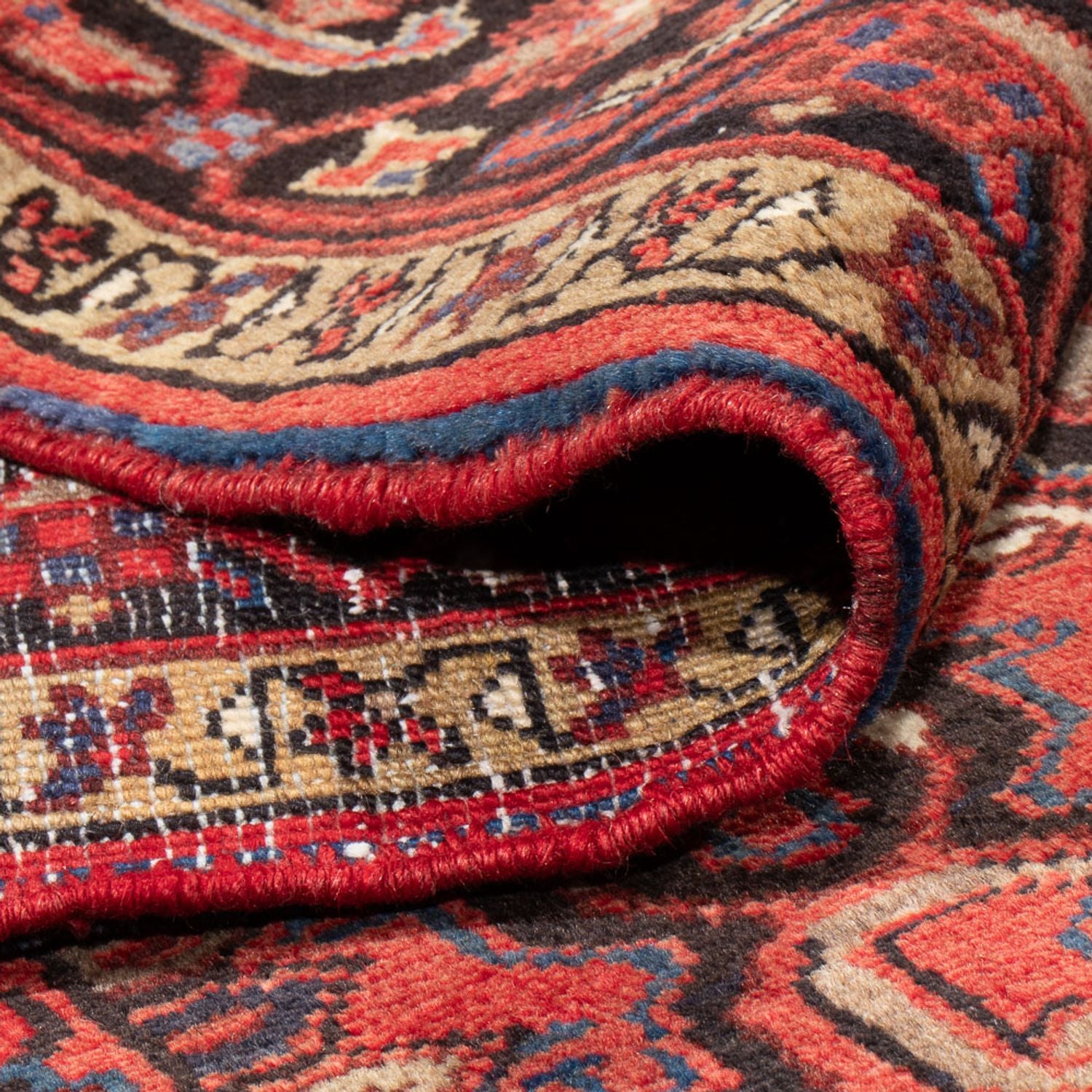 Tapis persan - Nomadic - 350 x 258 cm - rouge