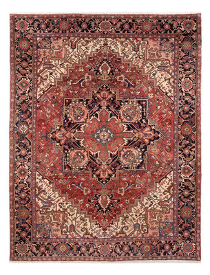 Tapis persan - Nomadic - 349 x 255 cm - rouge clair