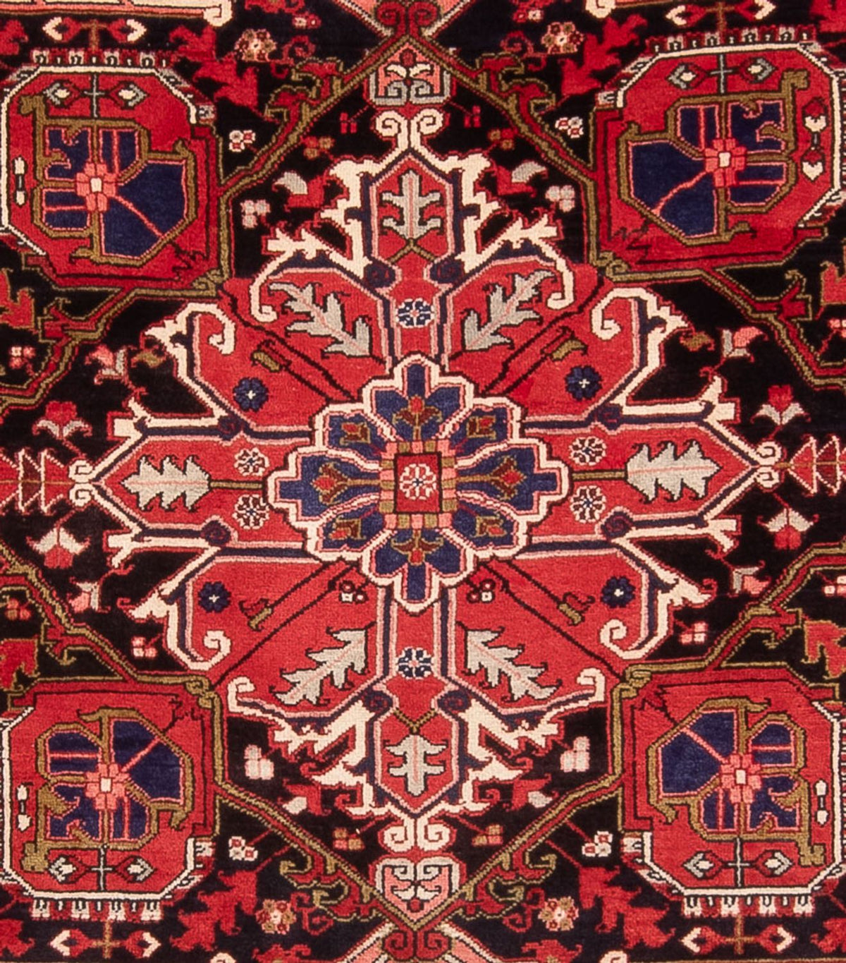 Tapis persan - Nomadic - 337 x 240 cm - rouge clair