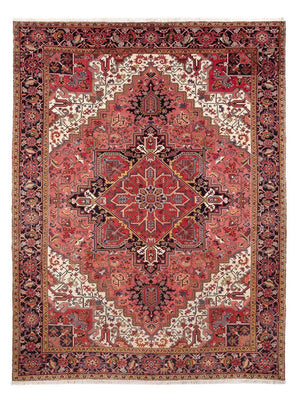 Tapis persan - Nomadic - 363 x 260 cm - rouge clair