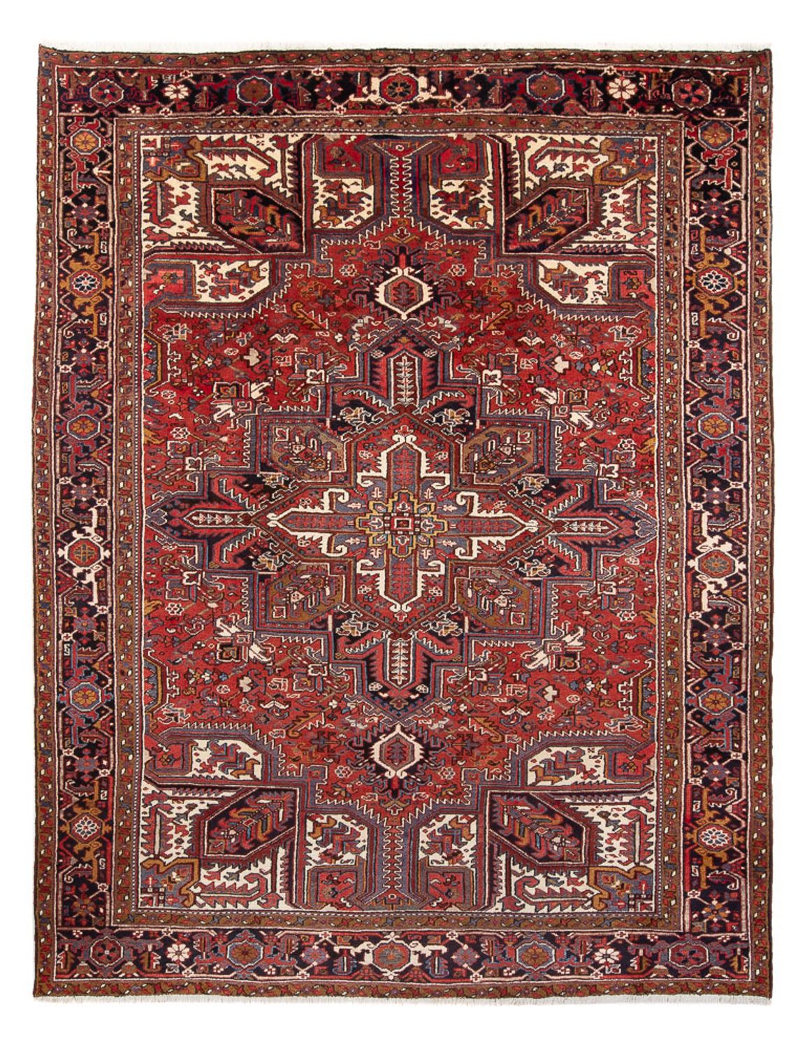 Tapis persan - Nomadic - 320 x 232 cm - rouge