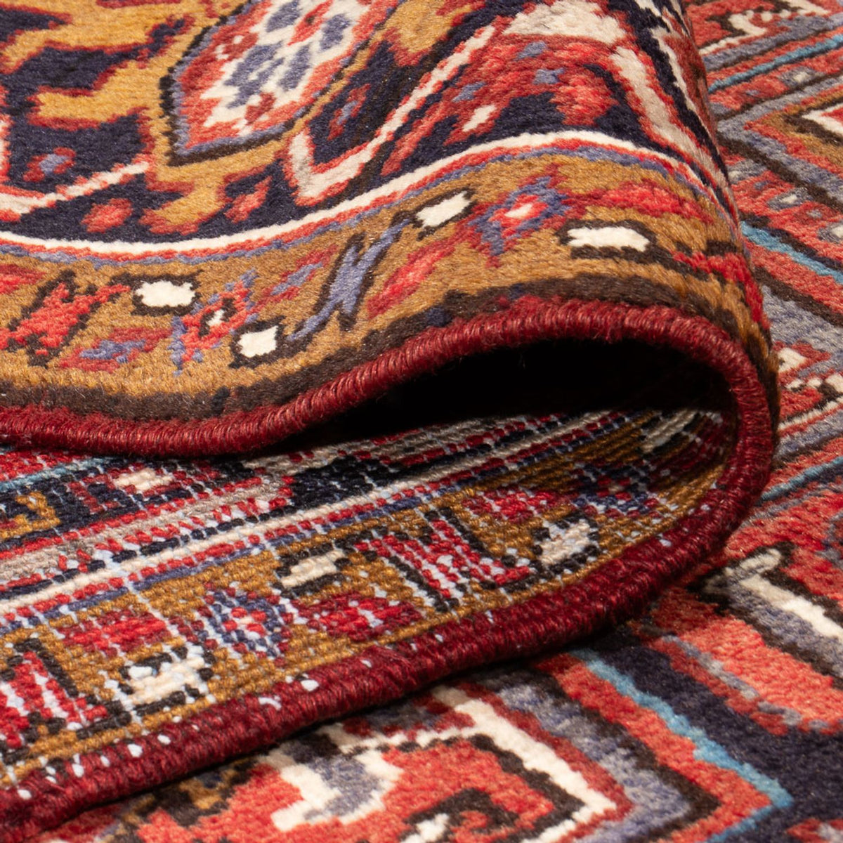 Tapis persan - Nomadic - 320 x 232 cm - rouge