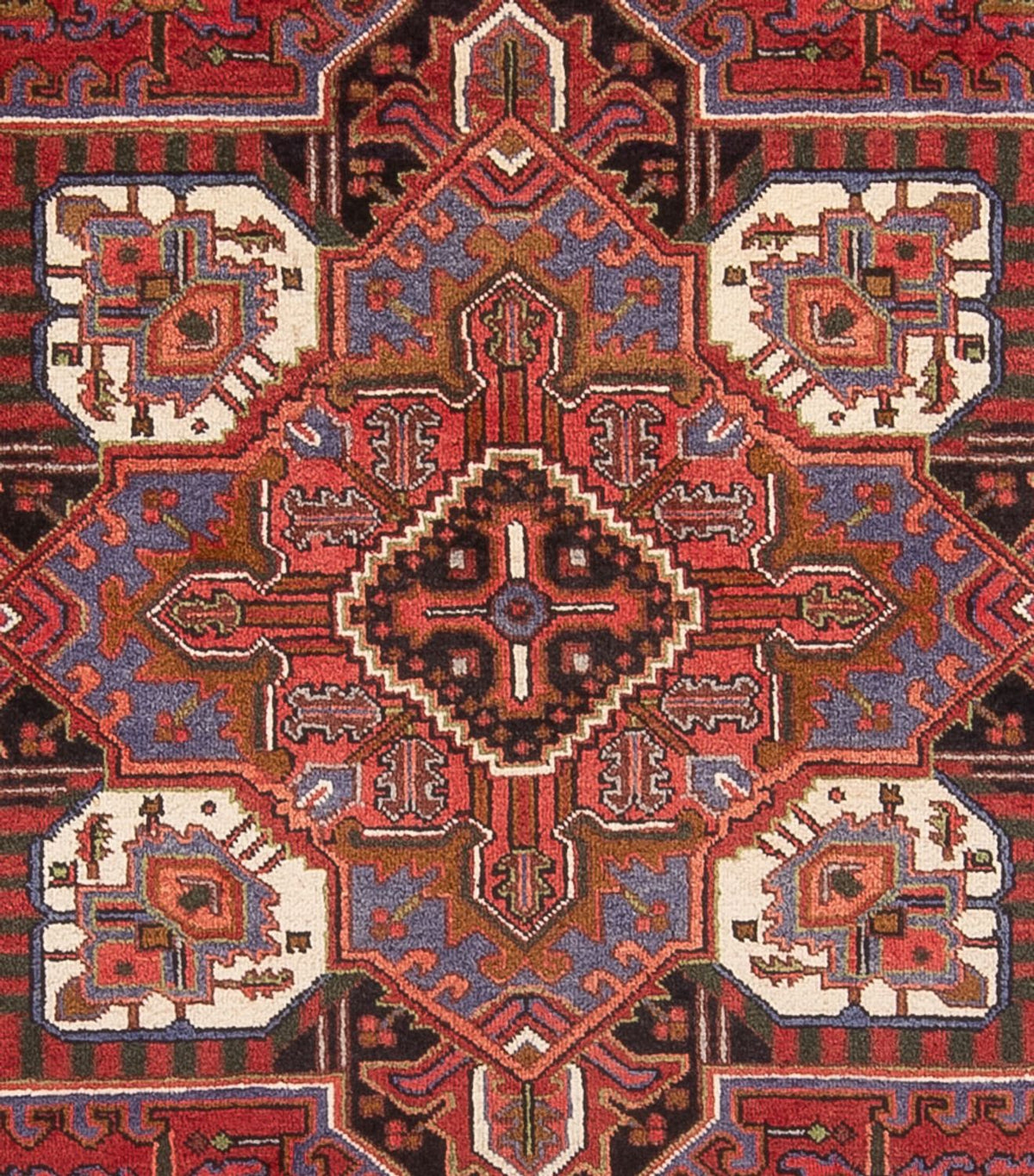 Tapis persan - Nomadic - 340 x 243 cm - rouge
