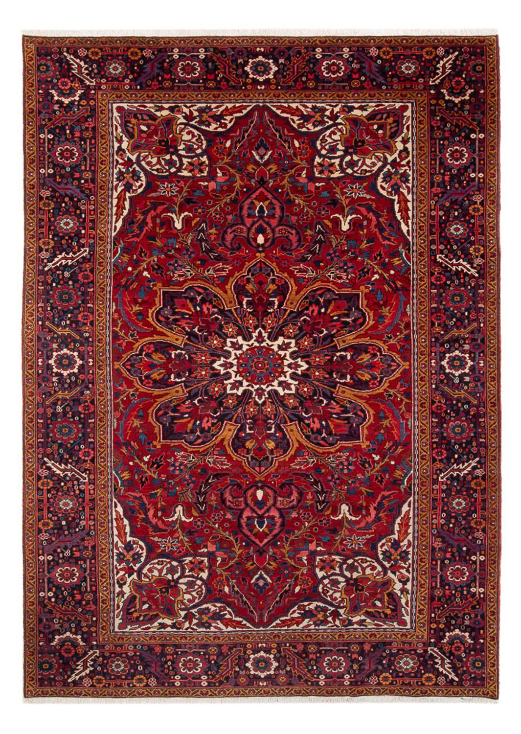 Tapis persan - Nomadic - 347 x 245 cm - rouge